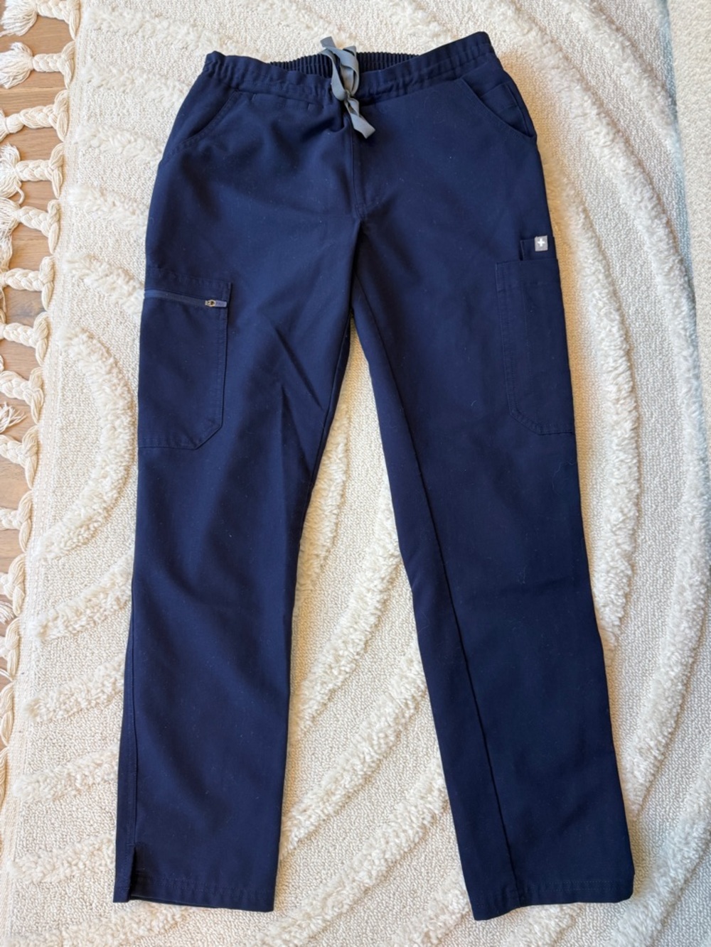 Women’s Navy Stretch Drawstring Pants